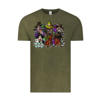 Vintage Olive animal halloween Vintage Tee - SublimationCraftShop