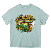 Arona Guanajuato sunflower serape map Heavy Core Tee - RanaPortraitStore