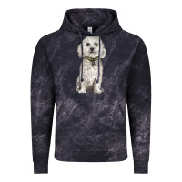 Cloud Black bichon frise dog Vintage Hoodie - BarkalooDesign