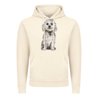 Vintage Artic bichon frise dog Vintage Hoodie - BarkalooDesign