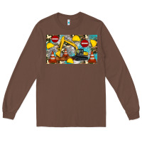 Chestnut excavator sippy Long Sleeve Tee - Artiststas