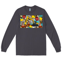 Smoke excavator sippy Long Sleeve Tee - Artiststas