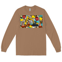 Toasted Coconut excavator sippy Long Sleeve Tee - Artiststas
