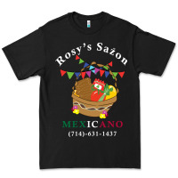 Black logo for rosys saon mexicano Premium Tee - CowhideDigitalArt