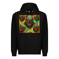 Black bear tumbler Premium Hoodie - BarkalooDesign