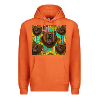 Carrot bear tumbler Premium Hoodie - BarkalooDesign