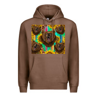 Chestnut bear tumbler Premium Hoodie - BarkalooDesign