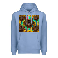 Colony Blue bear tumbler Premium Hoodie - BarkalooDesign