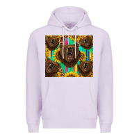 Lilac bear tumbler Premium Hoodie - BarkalooDesign