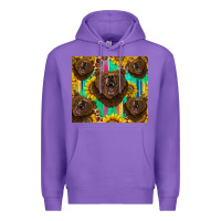 Purple bear tumbler Premium Hoodie - BarkalooDesign