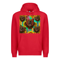 Red bear tumbler Premium Hoodie - BarkalooDesign