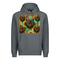 Rock bear tumbler Premium Hoodie - BarkalooDesign
