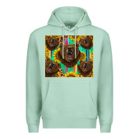Seafoam bear tumbler Premium Hoodie - BarkalooDesign