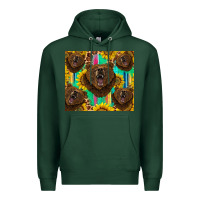 Sports Green bear tumbler Premium Hoodie - BarkalooDesign