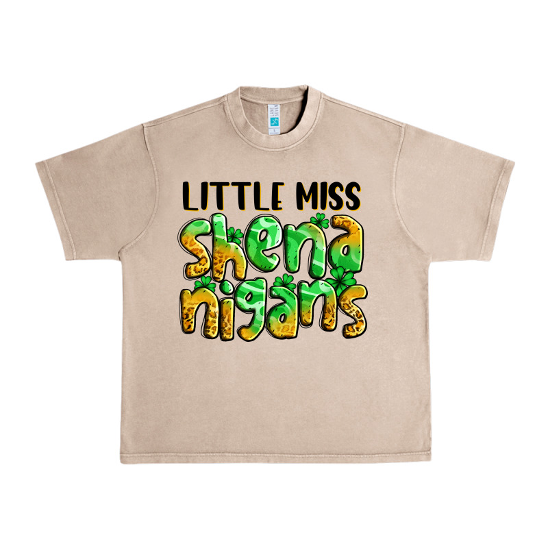 Little Miss Shenanigans St. Patrick's Urban Heavy Tee by LillyAllenDesigns | Teevron