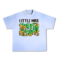 Grape Ice little miss shenanigans St. Patrick's Urban Heavy Tee - LillyAllenDesigns
