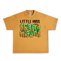 Peanut Butter little miss shenanigans St. Patrick's Urban Heavy Tee - LillyAllenDesigns