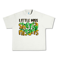 Pistachio little miss shenanigans St. Patrick's Urban Heavy Tee - LillyAllenDesigns
