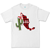 White Merry Christmas Premium Tee - CowhideDigitalArt