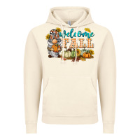 Vintage Artic welcome fall gnome Vintage Hoodie - BarkalooDesign