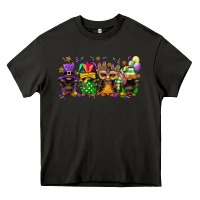 Asphalt mardi gras afro gnomies Heavy Core Tee - FaDigitalArtStudio