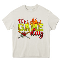 Cream It's Game Day Softball Heavy Core Tee - BundleAndBundleShop