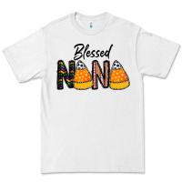 White Blessed nana Premium Tee - CowhideDigitalArt
