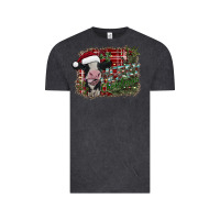 Vintage Black merry christmas Vintage Tee - SublimationCraftShop