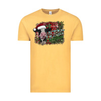 Vintage Mustard merry christmas Vintage Tee - SublimationCraftShop