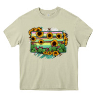 Mossy North Dakota State Map Heavy Core Tee - RanaPortraitStore