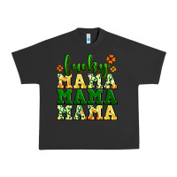 Pigment Black lucky mama mama mama  St. Patrick's Urban Heavy Tee - LillyAllenDesigns