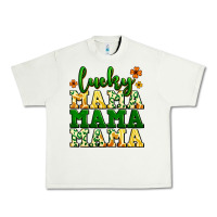 Pistachio lucky mama mama mama  St. Patrick's Urban Heavy Tee - LillyAllenDesigns