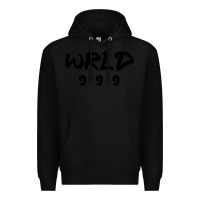 Black wrld singer 999 black Premium Hoodie - baoMotion