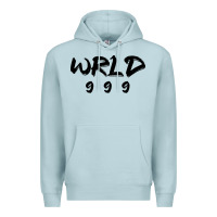 Blue Mist wrld singer 999 black Premium Hoodie - baoMotion