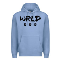 Colony Blue wrld singer 999 black Premium Hoodie - baoMotion