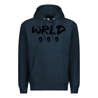 Navy wrld singer 999 black Premium Hoodie - baoMotion