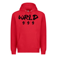 Red wrld singer 999 black Premium Hoodie - baoMotion