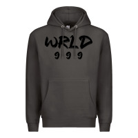 Smoke wrld singer 999 black Premium Hoodie - baoMotion