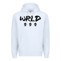 White wrld singer 999 black Premium Hoodie - baoMotion