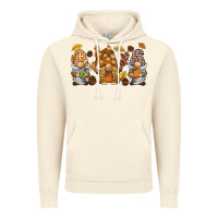 Vintage Artic fall gnomies Vintage Hoodie - BarkalooDesign