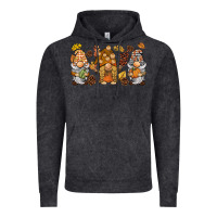 Vintage Black fall gnomies Vintage Hoodie - BarkalooDesign