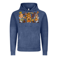 Vintage Denim fall gnomies Vintage Hoodie - BarkalooDesign