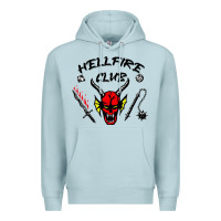 Blue Mist hellfire club strangerthings Premium Hoodie - baoMotion