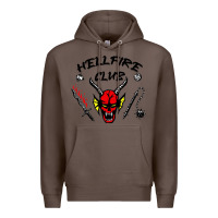 Coffee hellfire club strangerthings Premium Hoodie - baoMotion