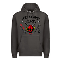 Smoke hellfire club strangerthings Premium Hoodie - baoMotion