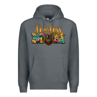 Rock fearless mom bear Premium Hoodie - BarkalooDesign