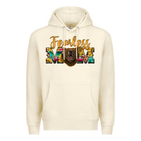 Sandshell fearless mom bear Premium Hoodie - BarkalooDesign