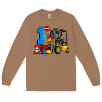 Toasted Coconut forklift birthday one Long Sleeve Tee - Artiststas