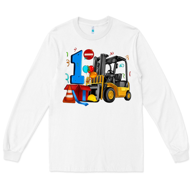 Forklift Birthday One Long Sleeve Tee by Artiststas | Teevron