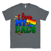 Charcoal Heather I love my dads Classic Tee - FaDigitalArtStudio